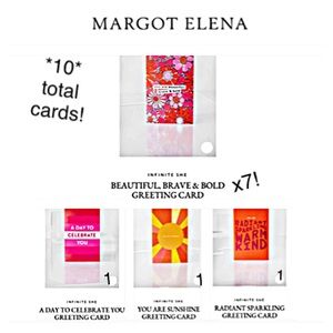 MARGOT ELENA Greeting Cards TEN Infinite She Limited Edition BIRTHDAY FRIENDSHIP
